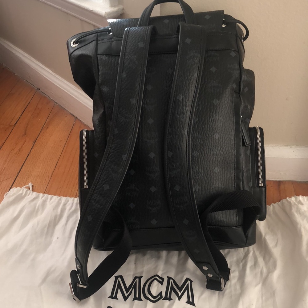 Mcm Backpack Great Condition Used Once - image 6